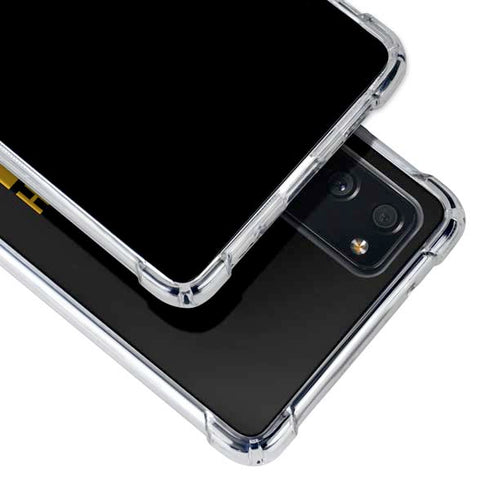 NFL Pittsburgh Steelers Black Performance Series Galaxy S20 FE Clear Case